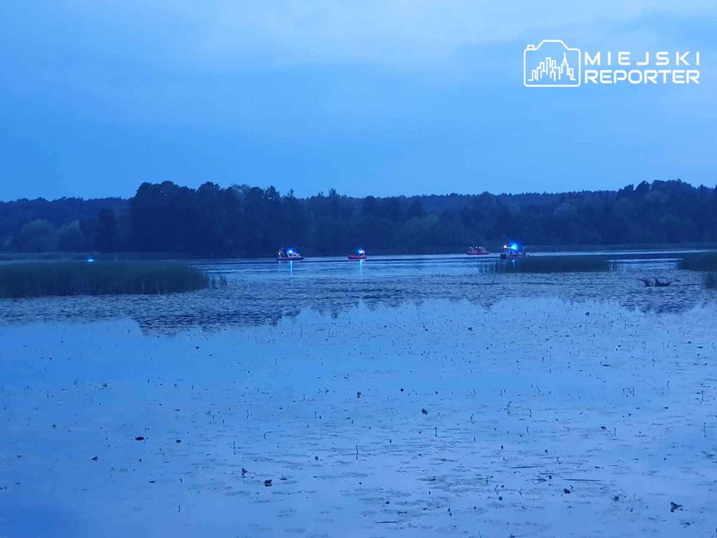 poszukiwania na rzece Narew