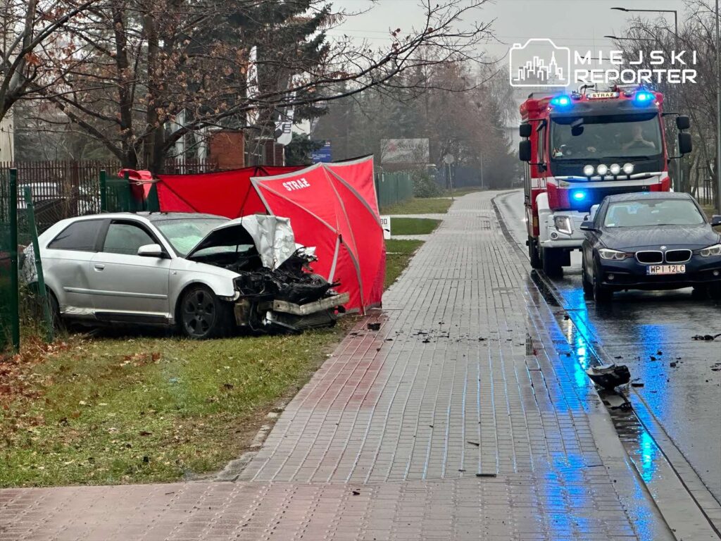 śmiertelny wypadek na Geodetów w Józefosławiu