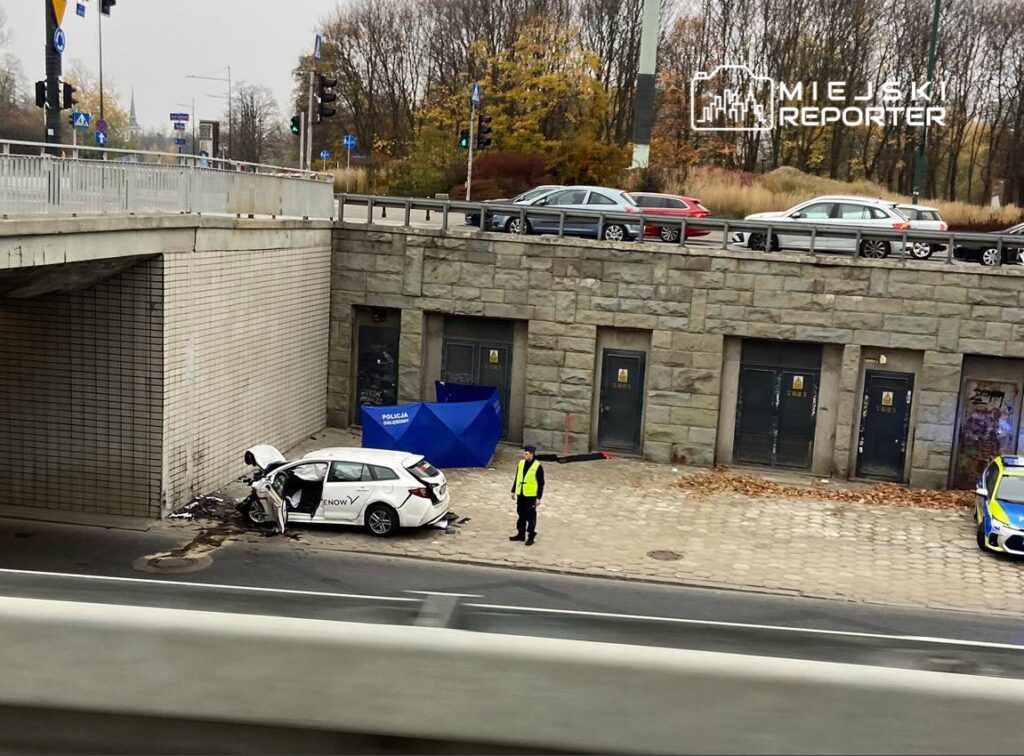 śmiertelny wypadek w Alei Armii ludowej