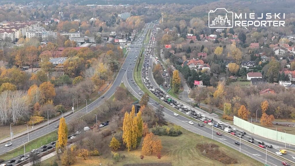 korek do cmentarza na Wólce Węglowej