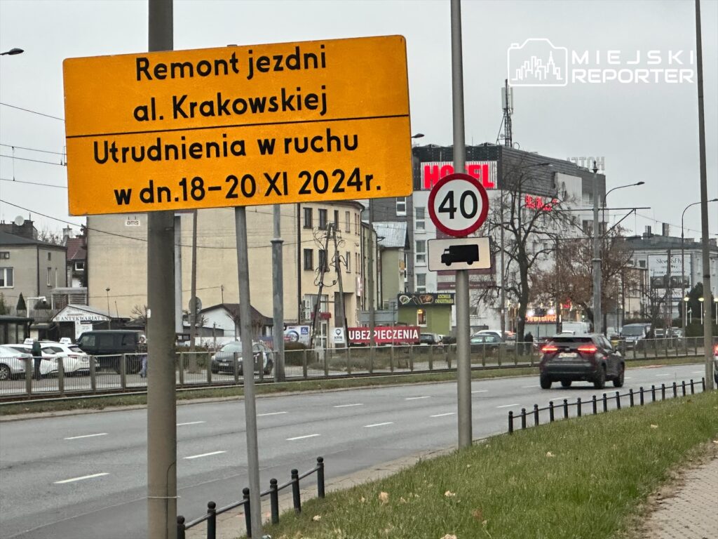 remont alei krakowskiej