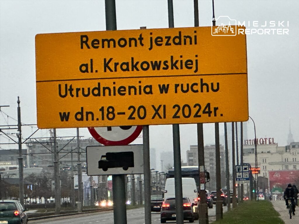 remont alei krakowskiej