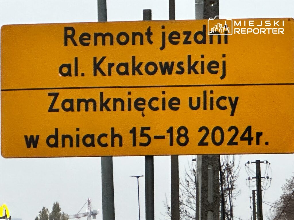 remont alei krakowskiej